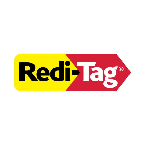 Redi-Tag White 7/16" Laser Printable Index Tabs - 1pk (675 Tabs/Pack)