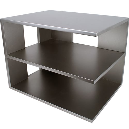 Victor Desktop Corner Shelf (Classic Silver) - S1120