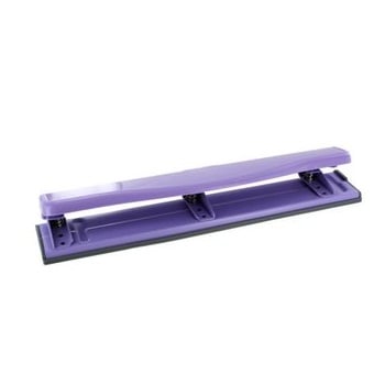 Swingline Work Essentials Purple 3-Hole Paper Punch (6 Sheet Capacity)