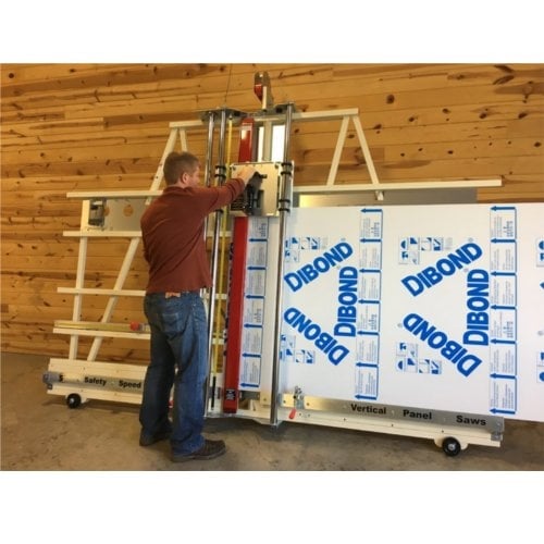 Safety Speed DFC-H5 64" Vertical Panel Saw and Dust Free Cutter Combo