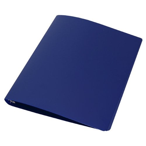 Samsill 1/2" Blue 28-Gauge Flexible Poly 3-Ring Storage Binder - 12pk