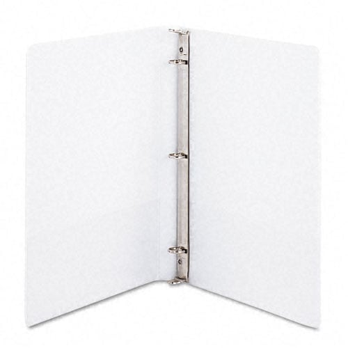Samsill 1/2" White Clean Touch Antimicrobial Round Ring View Binder - 12pk