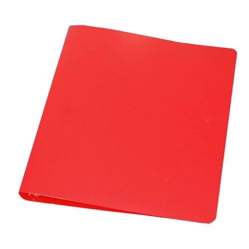 Samsill 1/2" Red 28-Gauge Flexible Poly 3-Ring Storage Binder - 12pk