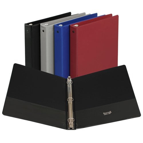 Samsill Assorted Value Round Ring Storage Binder