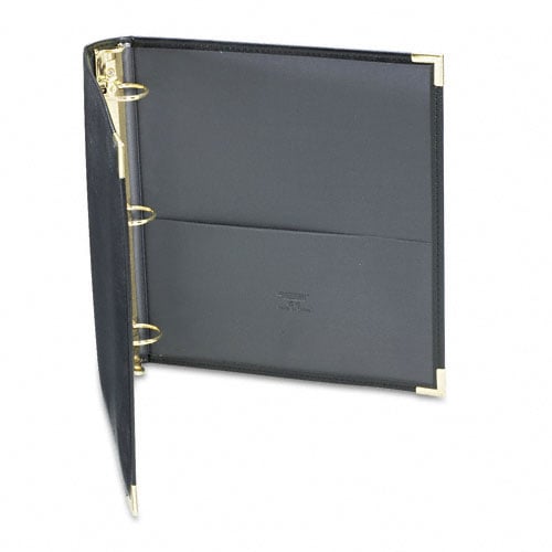 Samsill 1.5" Black Classic Collection Ring Binder Portfolio - 10pk