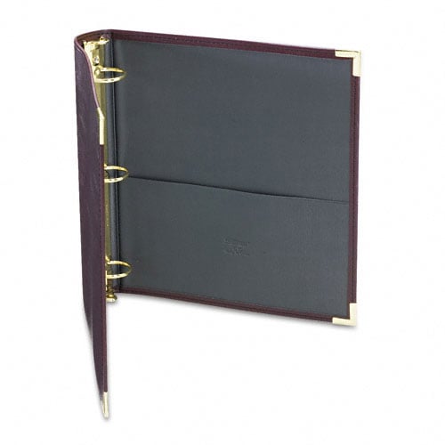 Samsill 1.5" Burgundy Classic Collection Ring Binder Portfolio - 10pk