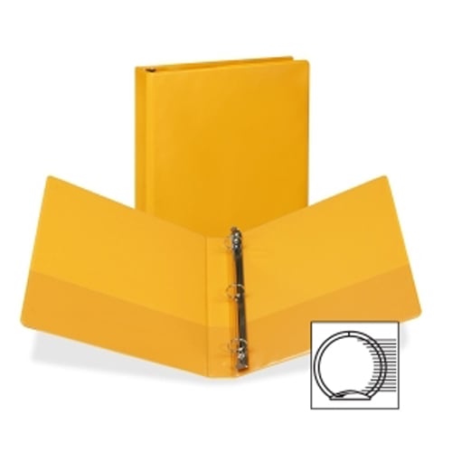 Samsill Coral Fashion Presentation Round Ring View Binder - 12pk