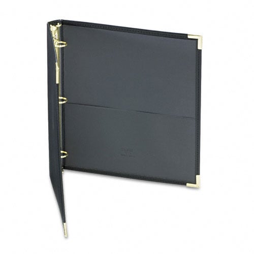 Samsill 1" Black Classic Collection Ring Binder Portfolio - 15pk