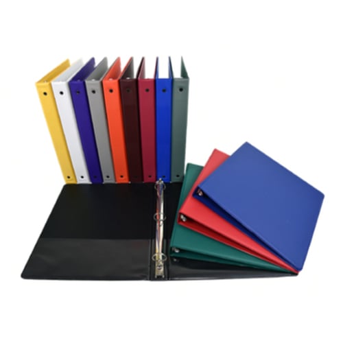 Samsill 2" Assorted Value Round Ring Storage Binder - 12pk