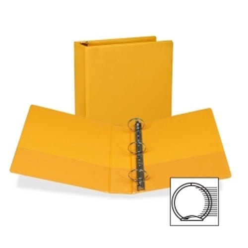 Samsill Coral Fashion Presentation Round Ring View Binder - 12pk