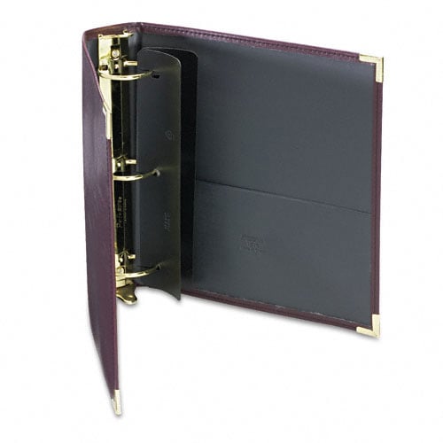 Samsill 2" Burgundy Classic Collection Ring Binder Portfolio - 10pk