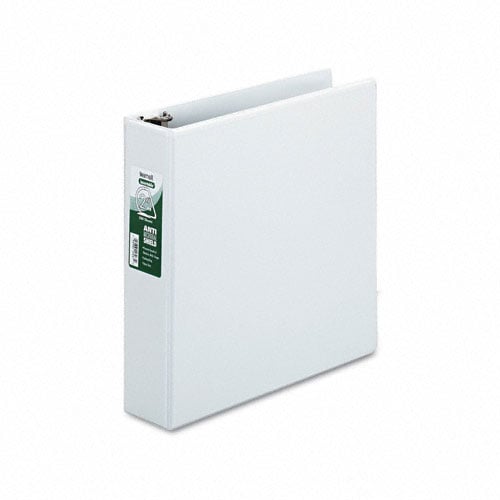 Samsill 1.5" Clean Touch Antimicrobial D-Ring View Binder - 12pk