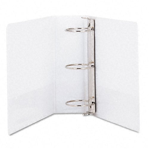 Samsill 5" White Clean Touch Antimicrobial Round Ring View Binder - 6pk