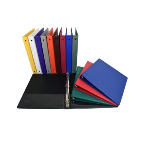 Samsill 1/2" Assorted Value Round Ring Storage Binder - 12pk