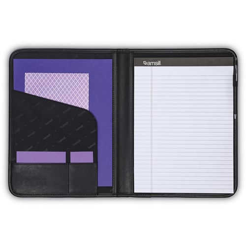 Samsill Black Professional Pad Holder -16pk
