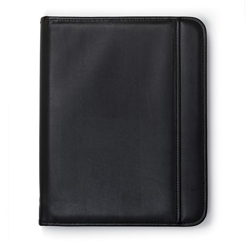 Samsill Black Sterling Zipper Pad Holder - 12pk