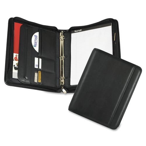 Samsill Sterling Zipper Pad Holder and Ring Binder - 10pk