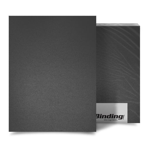 Dark Gray 16mil Sand Poly A4 Size Binding Covers - 25pk
