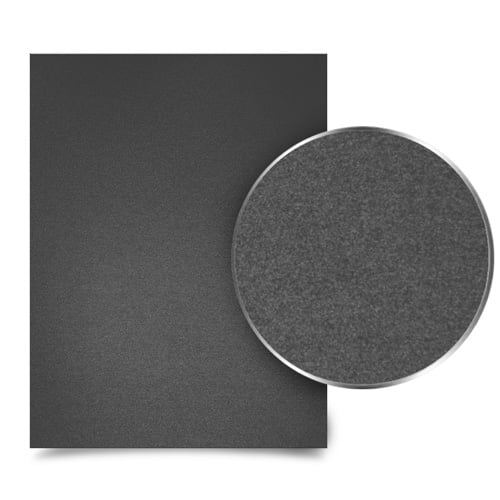 Dark Gray 35mil Sand Poly 11" x 17" Binding Covers - 25pk
