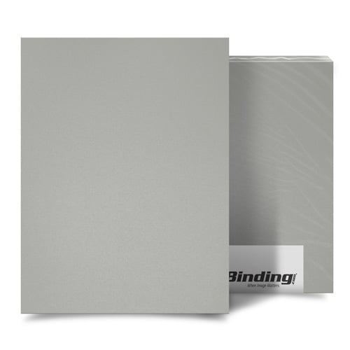 Light Gray 23mil Sand Poly 5.5" x 8.5" Binding Covers - 25pk