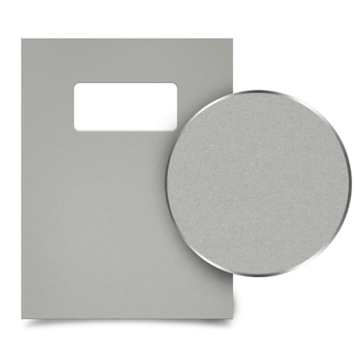 Light Gray 23mil Sand Poly Binding Covers