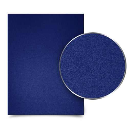 Par Blue 35mil Sand Poly 8.5" x 11" Binding Covers - 25pk