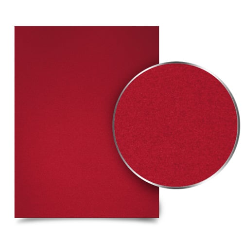 Red 55mil Sand Poly 8.5" x 14" Binding Covers - 10pk