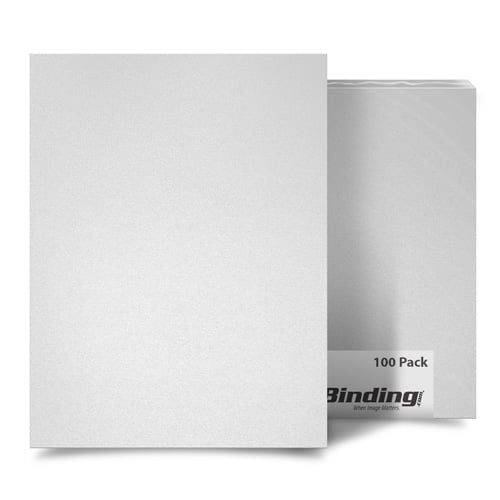 White 55mil Sand Poly A3 Size Binding Covers - 10pk