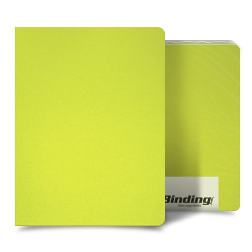Yellow 16mil Sand Poly 8.75" x 11.25" Binding Covers - 25pk