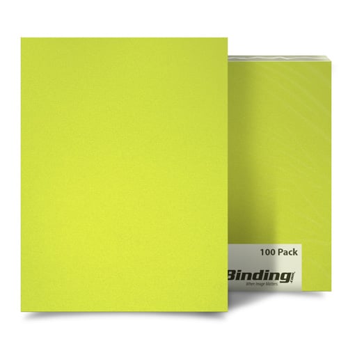 Yellow 55mil Sand Poly 11" x 17" Binding Covers - 10pk