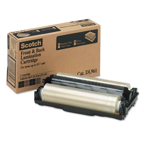 Scotch Dual Laminate Refill Cartridge (LS960) 5.4mil Glossy 8.625"x90' - 1 Roll