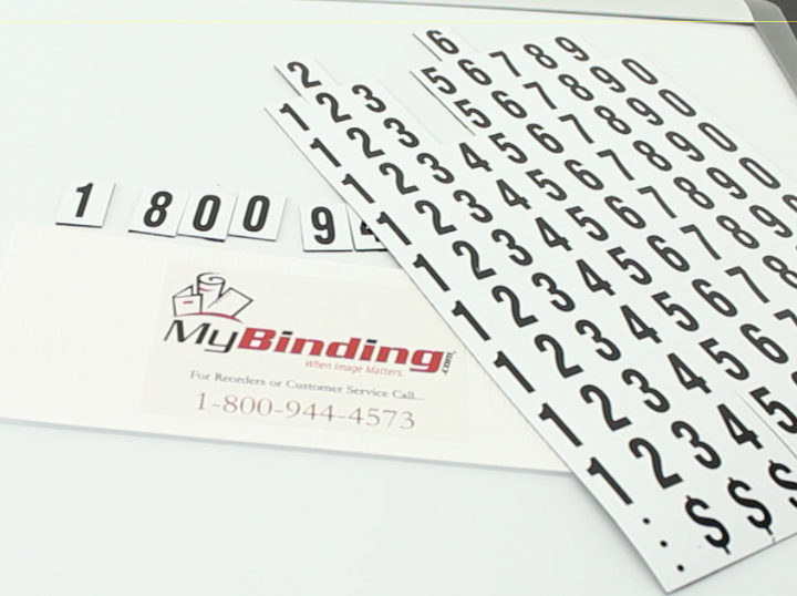Quartet Magnetic Set of 120 Numbers - MN