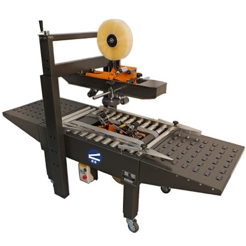 SealerSales CS-19517 Semi-Automatic Uniform Carton Sealer w/ Bottom Drive Belts