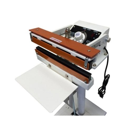 SealerSales W-300DTS 12" Direct Heat Foot-Operated Sealer w/ PTFE Coated Serrated Seal