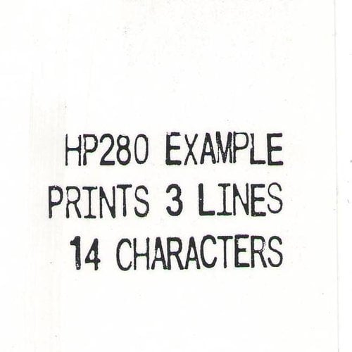 Sealersales HP-280 Table-Top  Semi-Automatic Hot Stamp Imprinter
