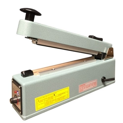 SealerSales KF-205HC 8" Hand Impulse Sealer w/ Sliding Cutter (5mm Seal Width)