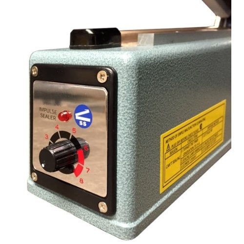 SealerSales KF-200HC 8" Hand Impulse Sealer w/ Sliding Cutter (2mm Seal Width)