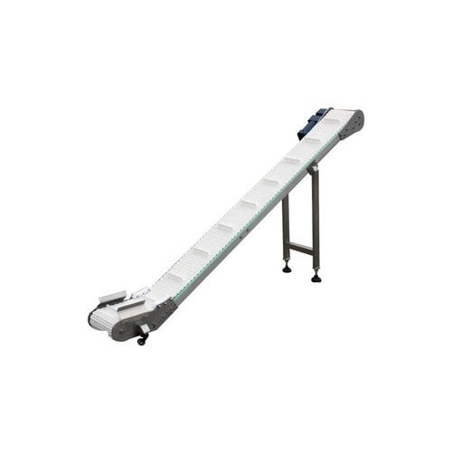 SealerSales MC-INC-250 85" Motorized Incline Conveyor with Cleats