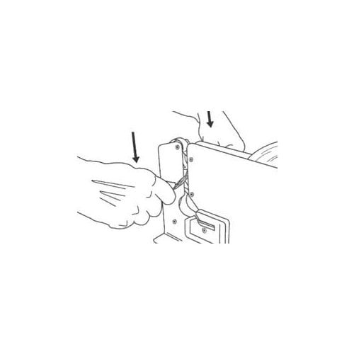 SealerSales SL-808K 5/8" Poly Bag Tape Sealer with Trimmer