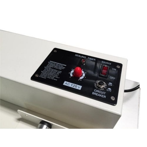 SealerSales W-900I 35" I-Bar Sealer w/ Film Roller and Round Wire