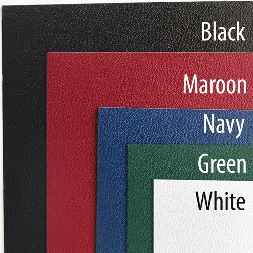 Red 9" x 11" Regency Leatherette Covers - 100pk