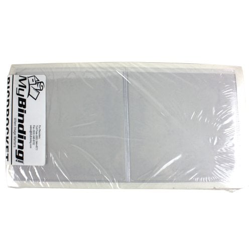 Self Adhesive 5" x 5" CD Pockets - 100pk