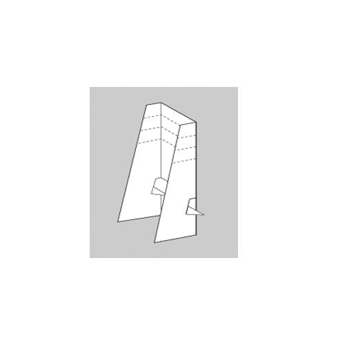Self-Sizing Three Fold Perforated Easel - 12 Easels