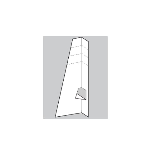 Self-Sizing Two Fold Perforated Easel - 24 Easels