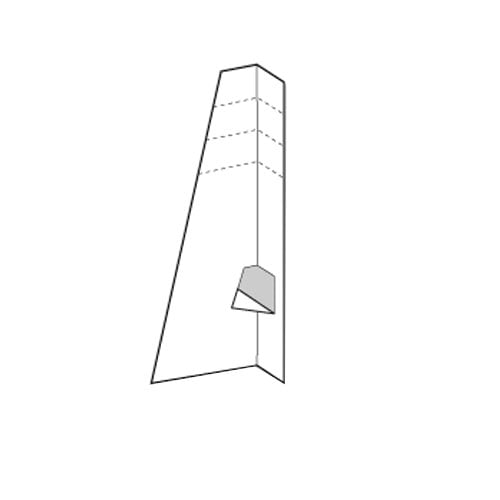 Self-Sizing Two Fold Perforated Easel - 24 Easels