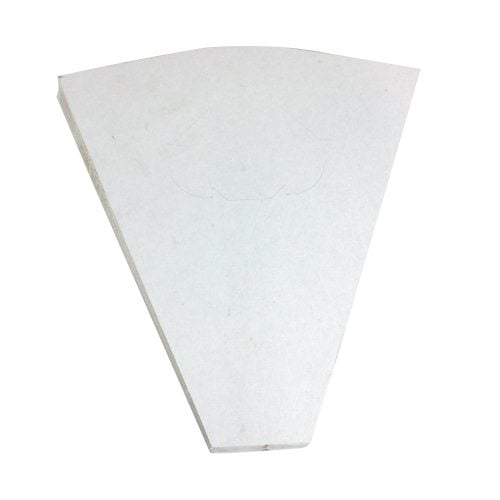 Self Stick 9" White Double-Wing Easel Backs - 25pk
