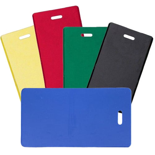 Semi-Rigid Vinyl Luggage Tag Holders - 100pk