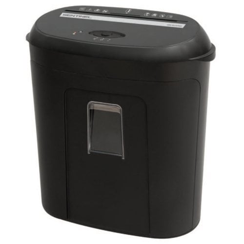 Sentinel FM100P 10-Sheet Level P-4 Micro-Cut Paper Shredder with Pull-Out Bin
