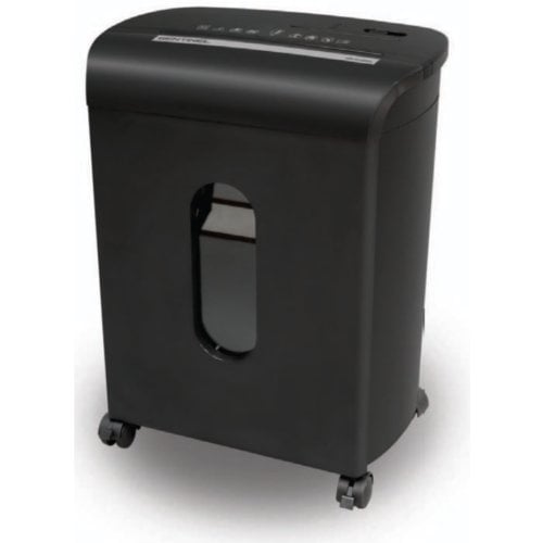 Sentinel FM140P-BLK 14-Sheet Level P-4 Micro-Cut Paper Shredder with Pullout Bin