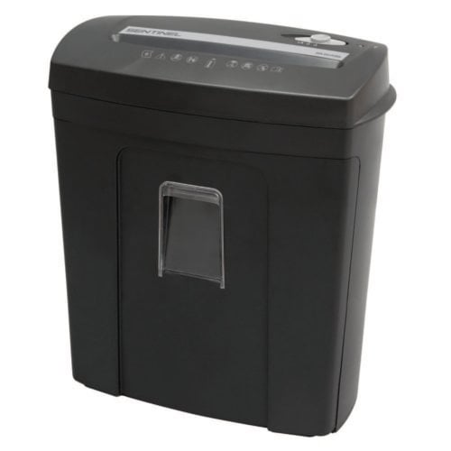 Sentinel FM80P 8-Sheet Level P-4 Micro-Cut Paper Shredder with Pull-Out Bin (Discontinued)